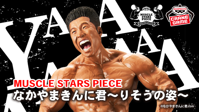 MUSCLE STARS PIECE なかやまきんに君~りそうの姿~